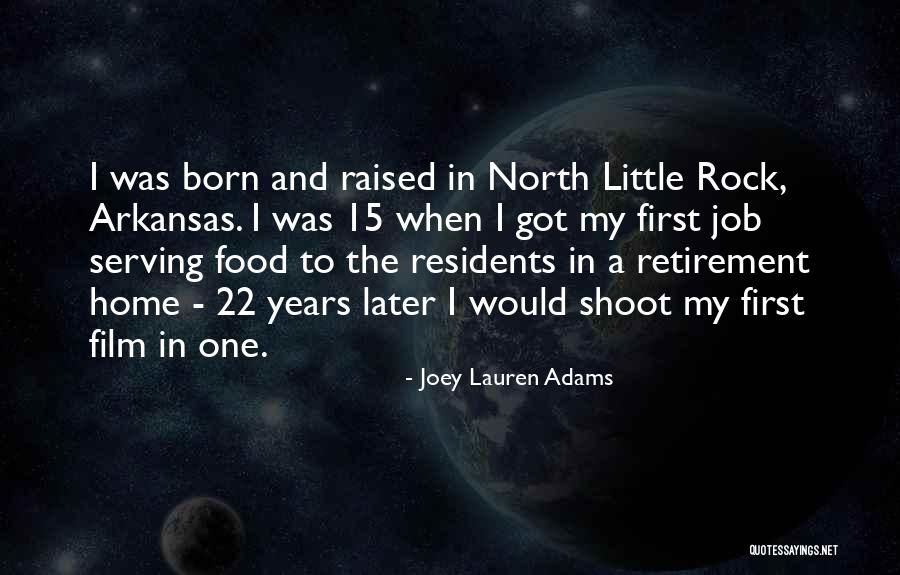 Home And Food Quotes By Joey Lauren Adams