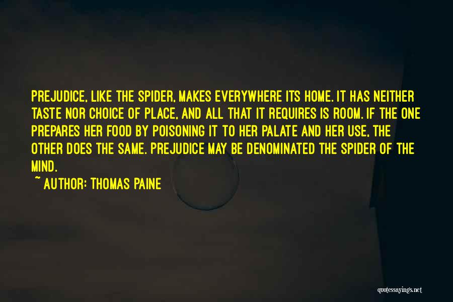 Home And Food Quotes By Thomas Paine