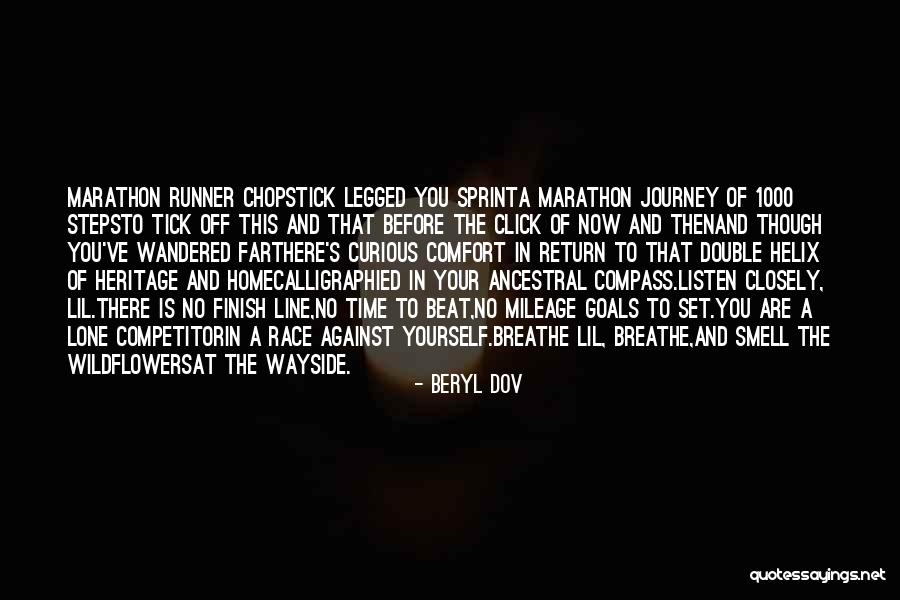 Home And Journey Quotes By Beryl Dov