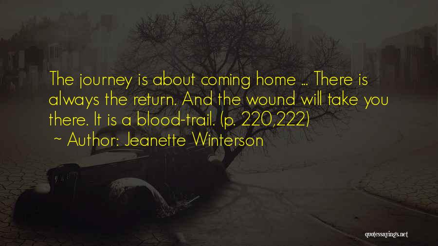 Home And Journey Quotes By Jeanette Winterson