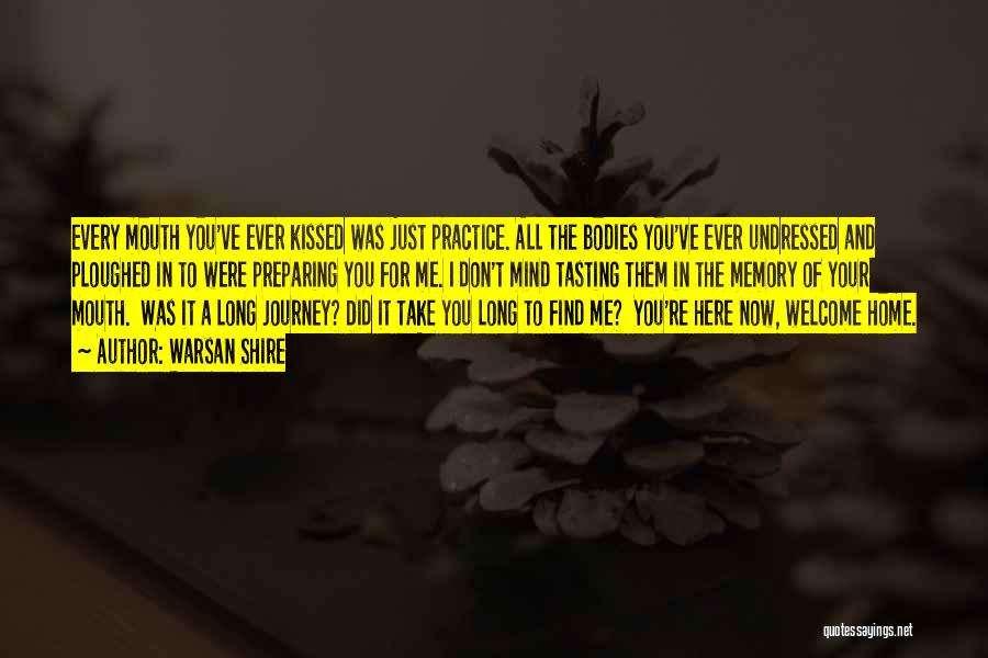 Home And Journey Quotes By Warsan Shire