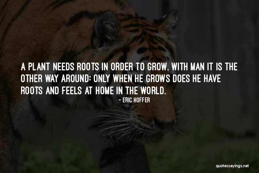 Home And Roots Quotes By Eric Hoffer Home And Roots Quotes By Eric Hoffer