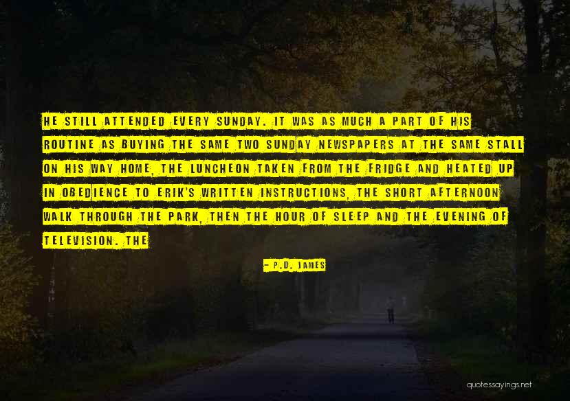 Home Buying Quotes By P.D. James