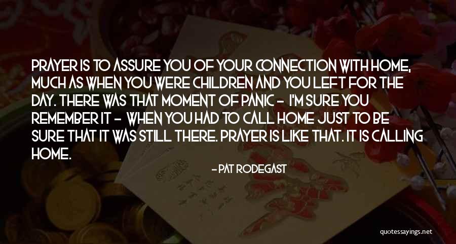 Home Calling Quotes By Pat Rodegast