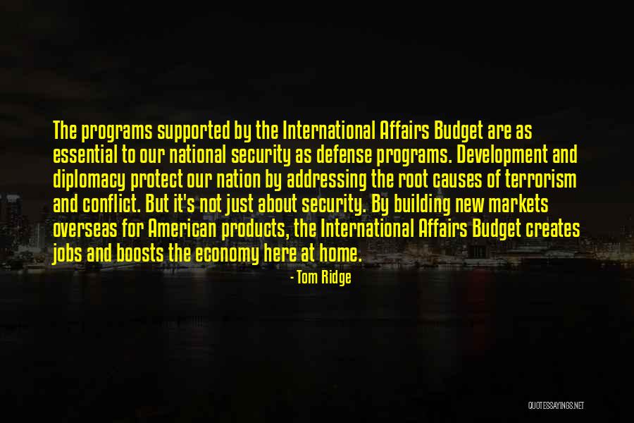 Home Defense Quotes By Tom Ridge Home Defense Quotes By Tom Ridge