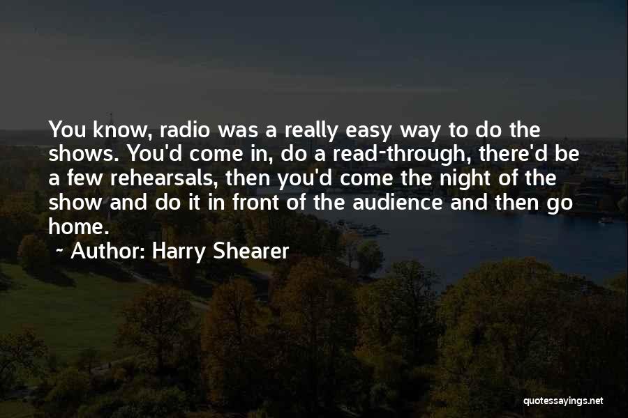 Home Front Quotes By Harry Shearer