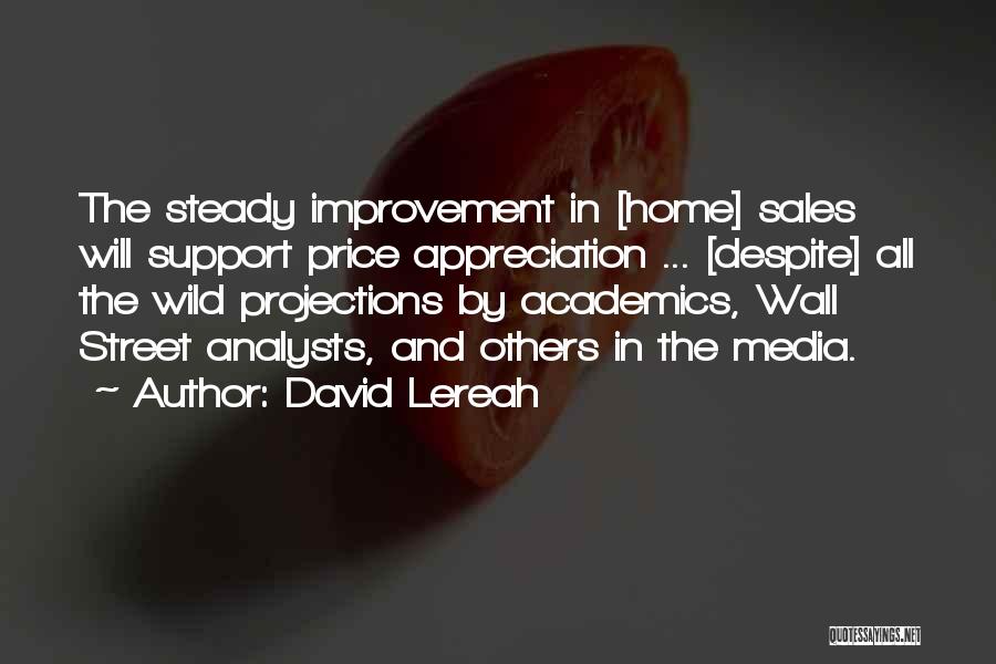 Home Improvement Quotes By David Lereah