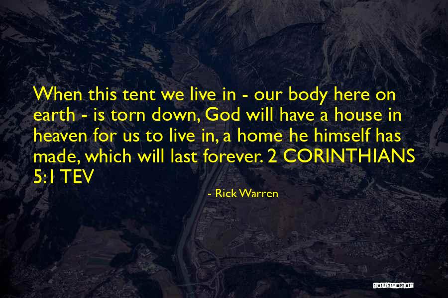 Home In Heaven Quotes By Rick Warren Home In Heaven Quotes By Rick Warren