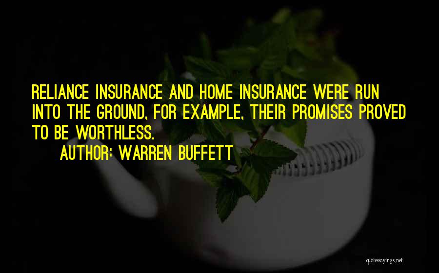 Home Insurance Quotes By Warren Buffett