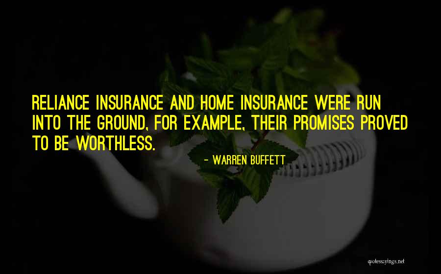 Home Insurance Quotes By Warren Buffett