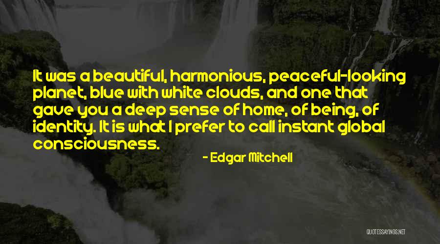 Home Is Beautiful Quotes By Edgar Mitchell