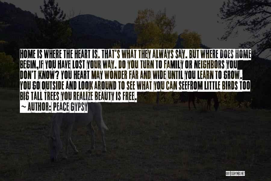 Home Is Where Family Is Quotes By Peace Gypsy