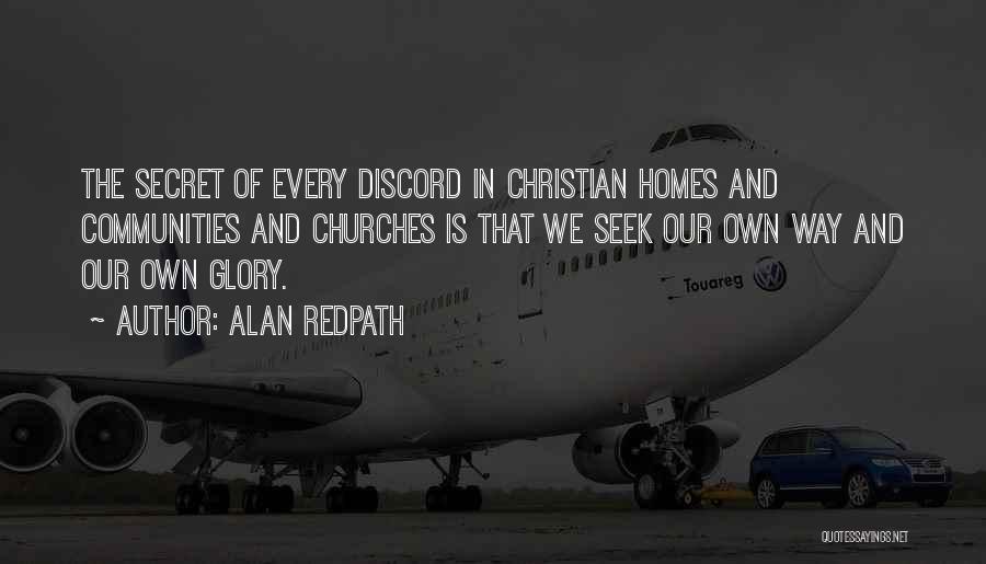 Home Of Our Own Quotes By Alan Redpath