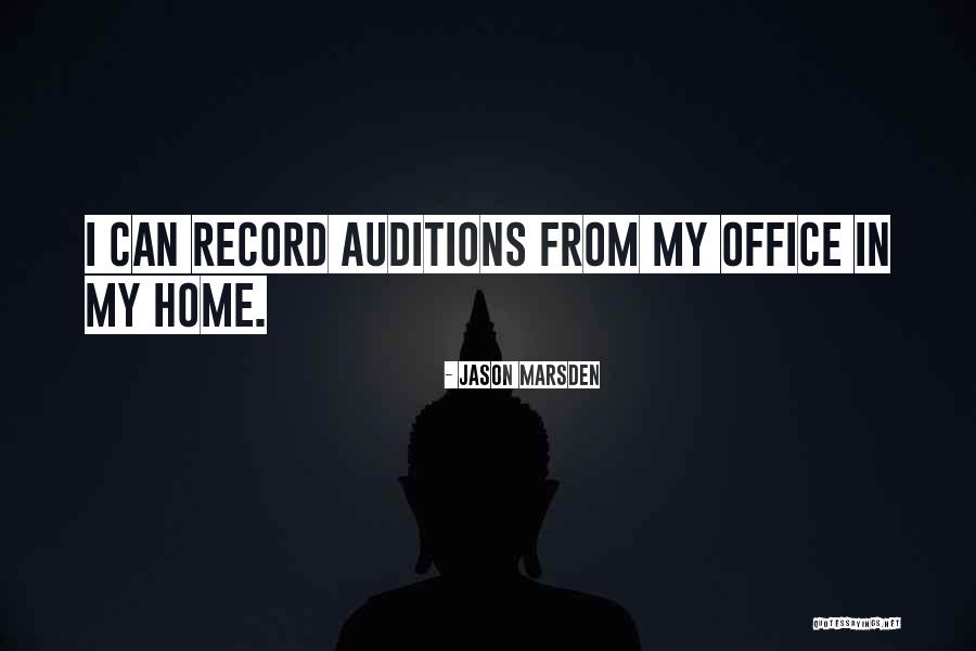 Home Office Quotes By Jason Marsden Home Office Quotes By Jason Marsden