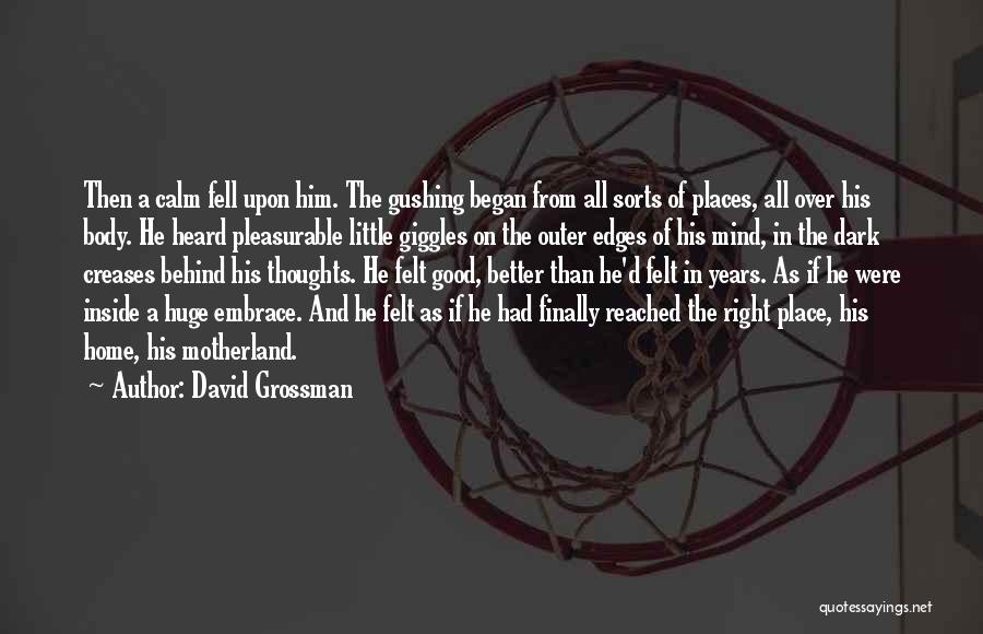 Home Reached Quotes By David Grossman