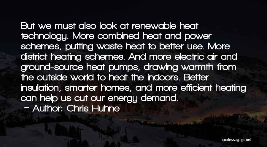 Home Warmth Quotes By Chris Huhne