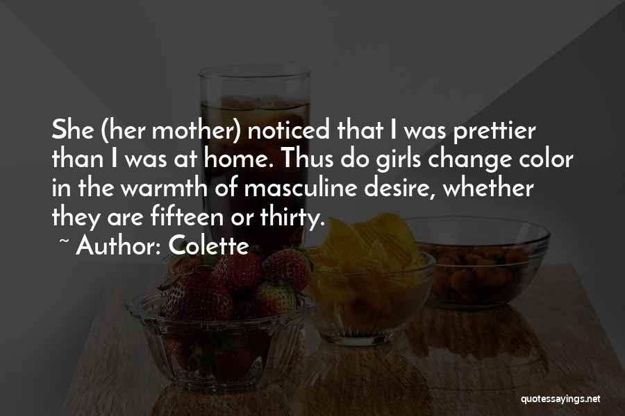 Home Warmth Quotes By Colette