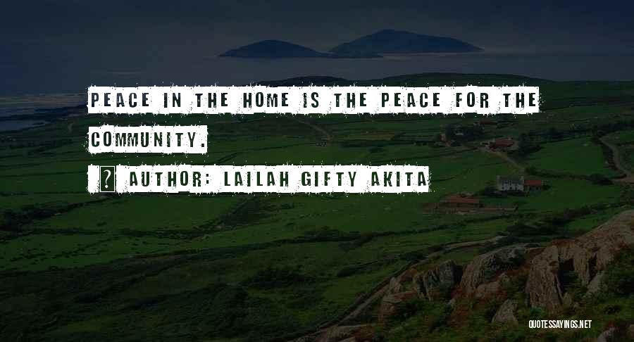 Home Wise Quotes By Lailah Gifty Akita