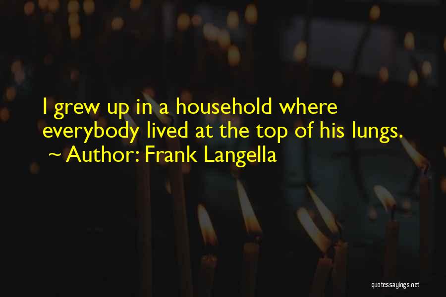 Home You Grew Up In Quotes By Frank Langella