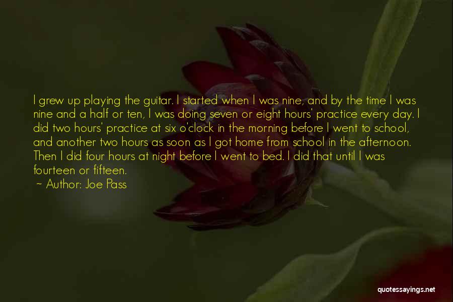 Home You Grew Up In Quotes By Joe Pass