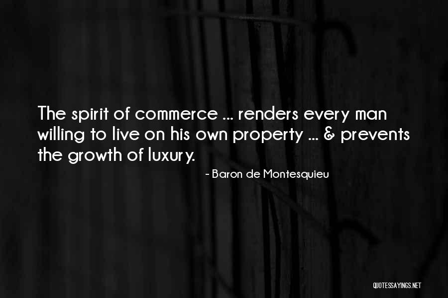 Homefield Credit Quotes By Baron De Montesquieu