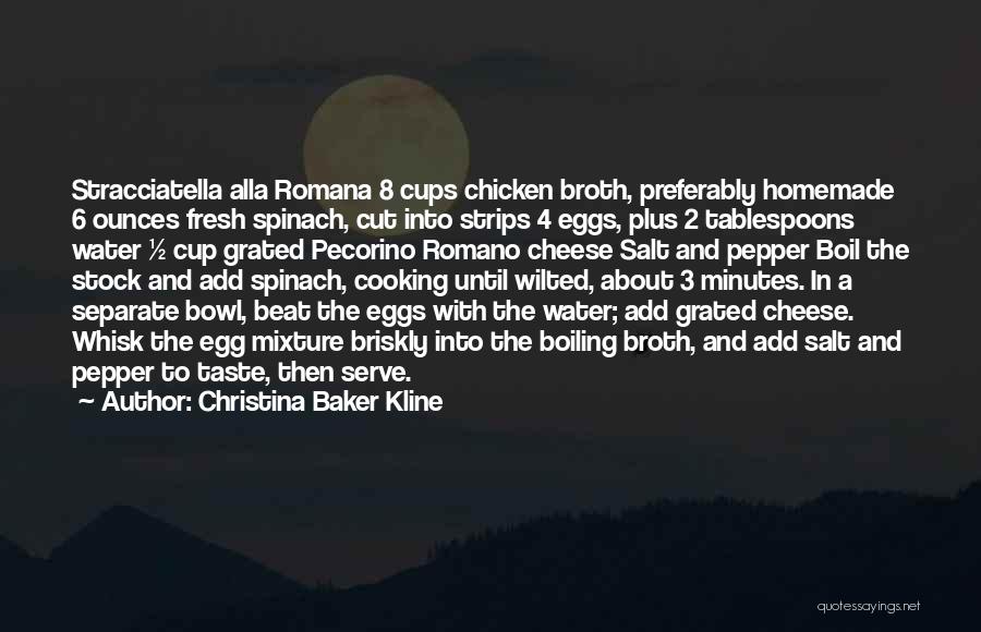 Homemade Cooking Quotes By Christina Baker Kline