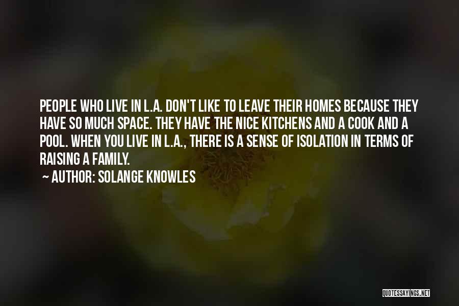 Homes And Family Quotes By Solange Knowles