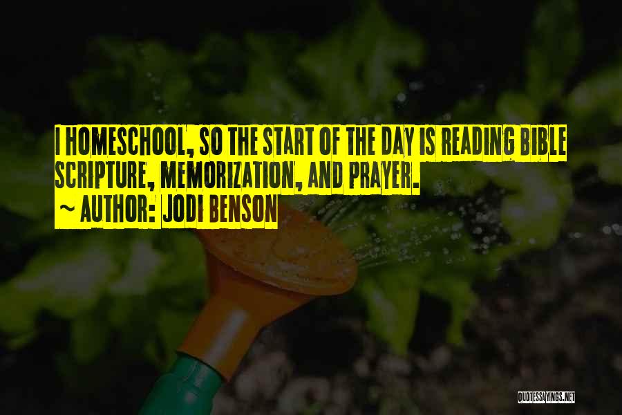 Homeschool Bible Quotes By Jodi Benson