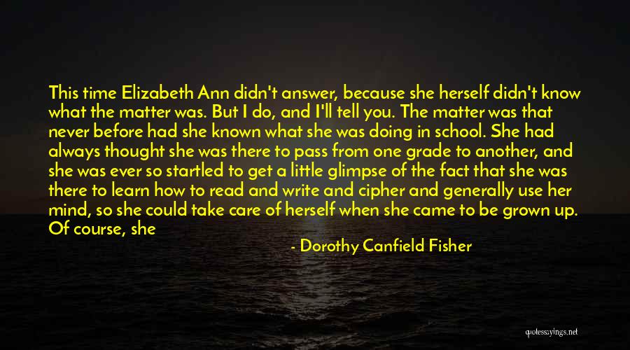 Homeschool Quotes By Dorothy Canfield Fisher