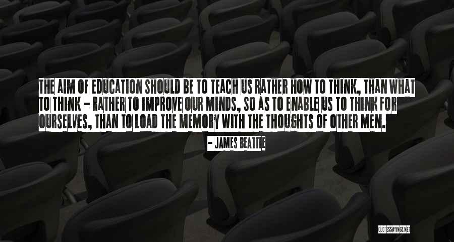 Homeschool Quotes By James Beattie