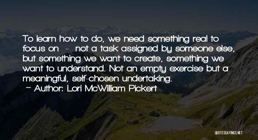 Homeschool Quotes By Lori McWilliam Pickert