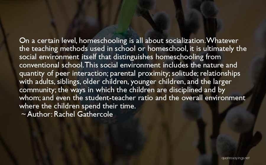 Homeschooling Quotes By Rachel Gathercole