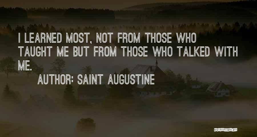 Homeschooling Quotes By Saint Augustine