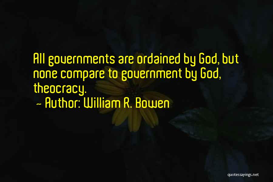 Homeschooling Quotes By William R. Bowen