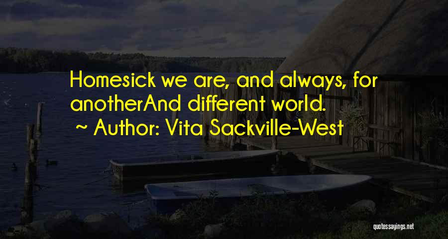 Homesick Quotes By Vita Sackville-West