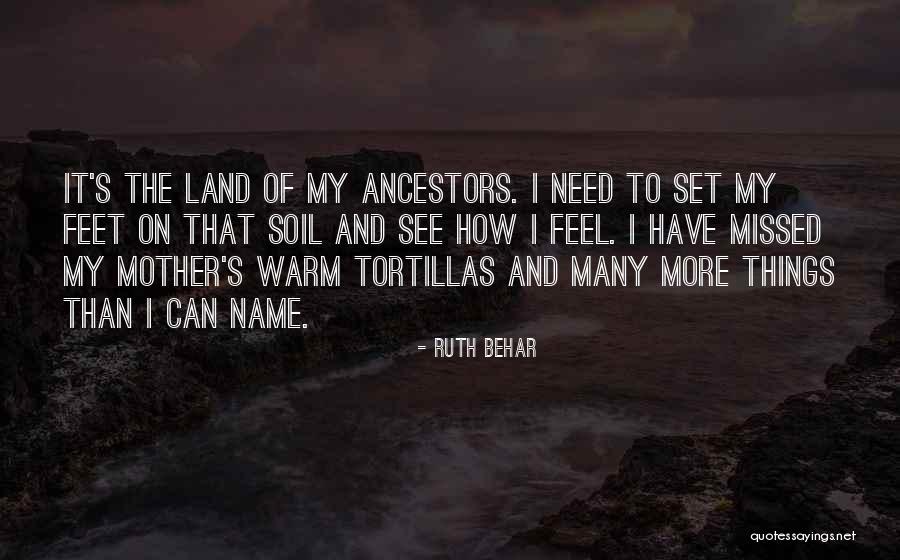 Homesickness Quotes By Ruth Behar