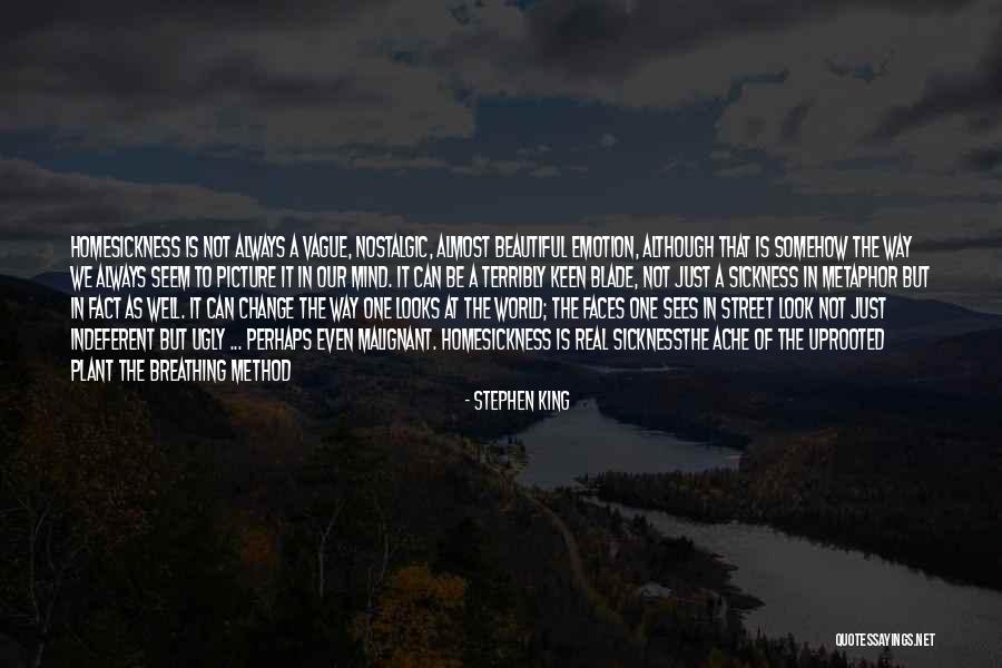 Homesickness Quotes By Stephen King