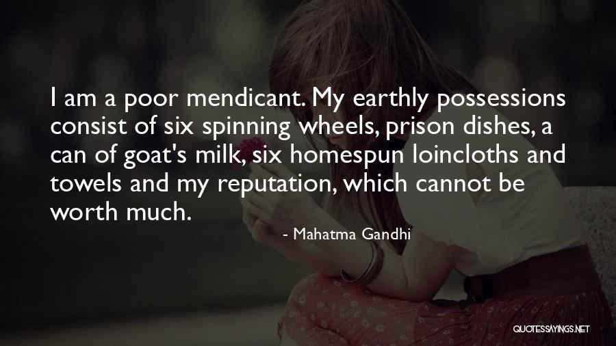 Homespun Quotes By Mahatma Gandhi