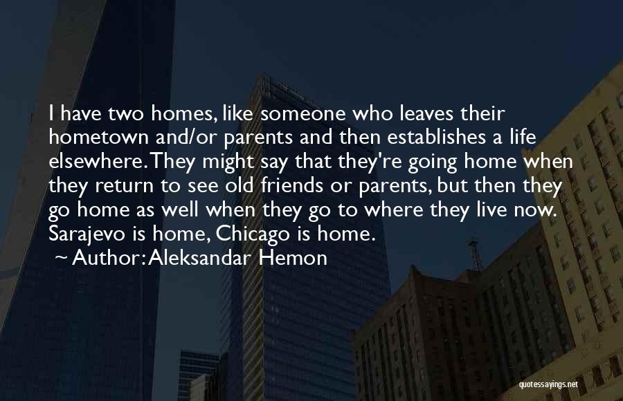 Hometown Quotes By Aleksandar Hemon