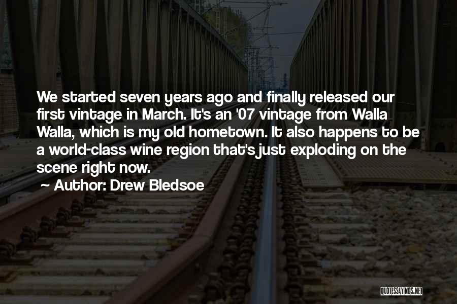 Hometown Quotes By Drew Bledsoe