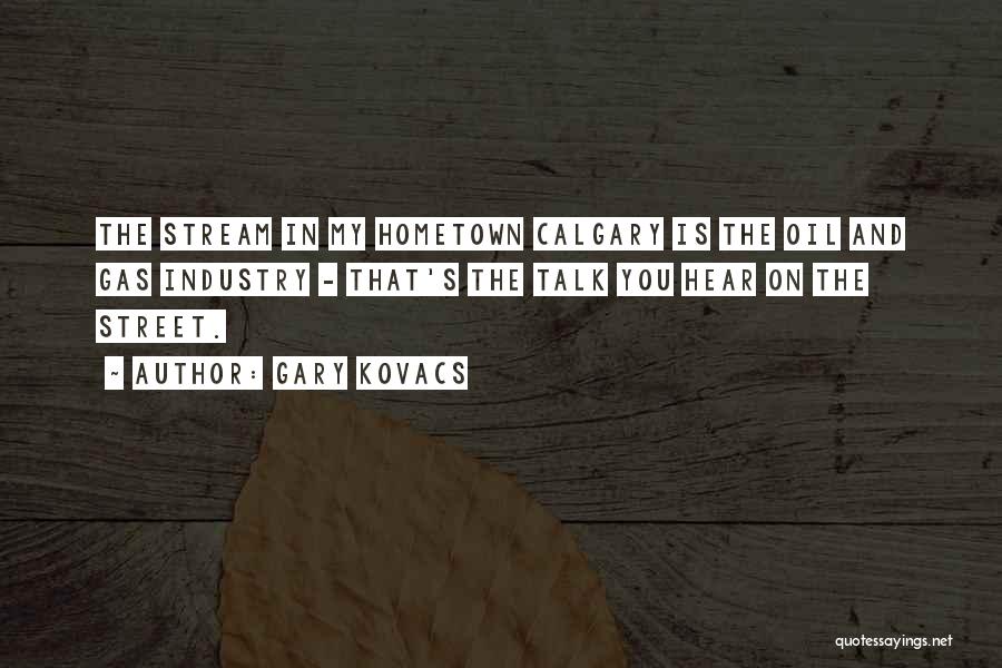 Hometown Quotes By Gary Kovacs