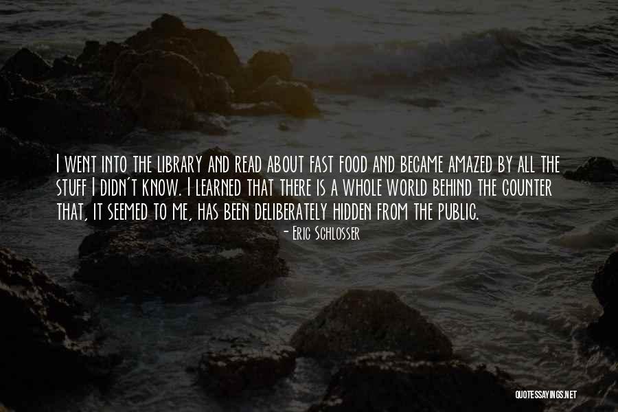Homfeldt Quotes By Eric Schlosser Homfeldt Quotes By Eric Schlosser