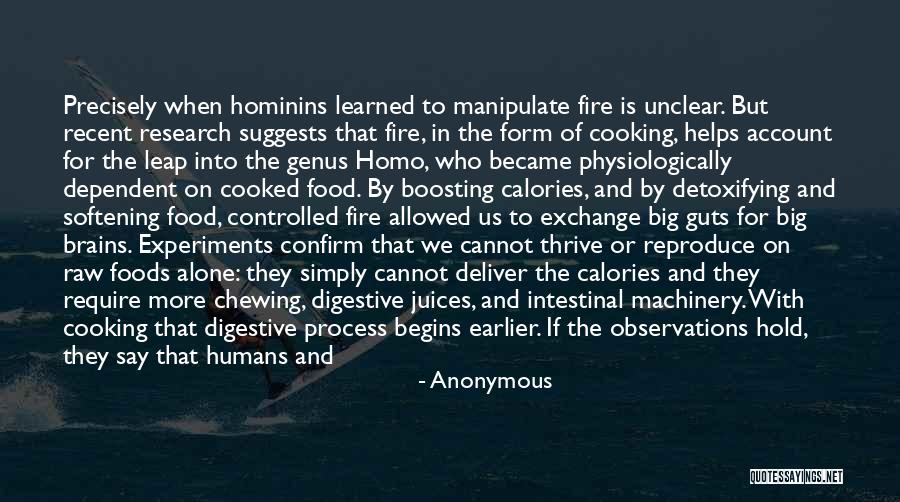 Hominins Quotes By Anonymous Hominins Quotes By Anonymous