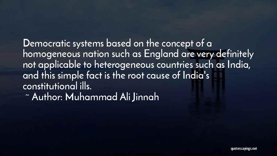 Homogeneous Quotes By Muhammad Ali Jinnah