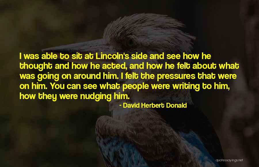 Homolateral Pattern Quotes By David Herbert Donald Homolateral Pattern Quotes By David Herbert Donald