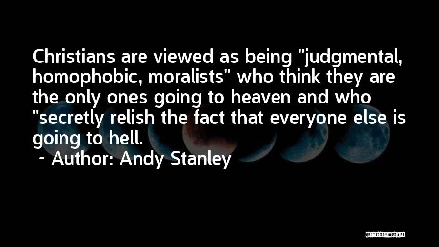 Homophobic Quotes By Andy Stanley