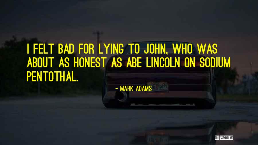 Honest Abe Quotes By Mark Adams