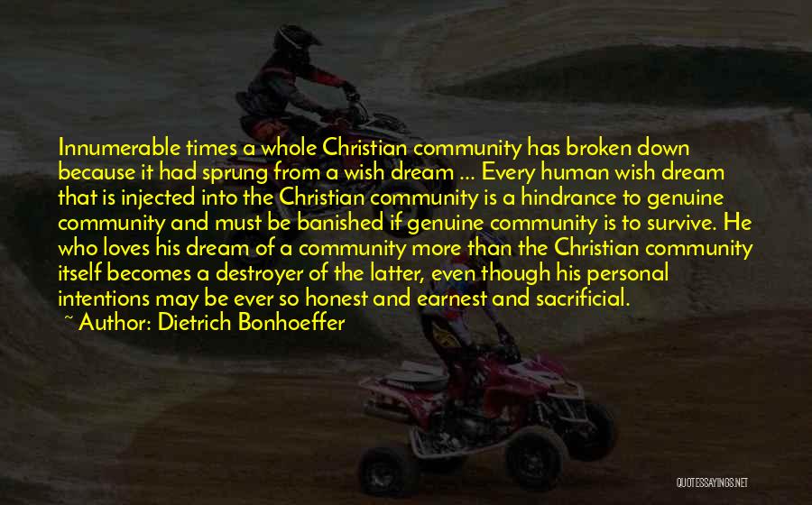 Honest And Genuine Quotes By Dietrich Bonhoeffer