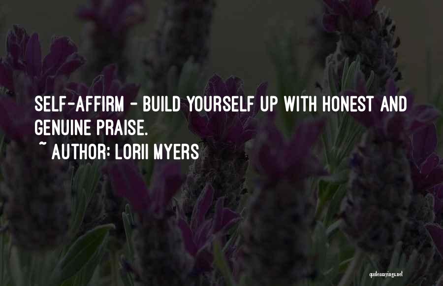 Honest And Genuine Quotes By Lorii Myers