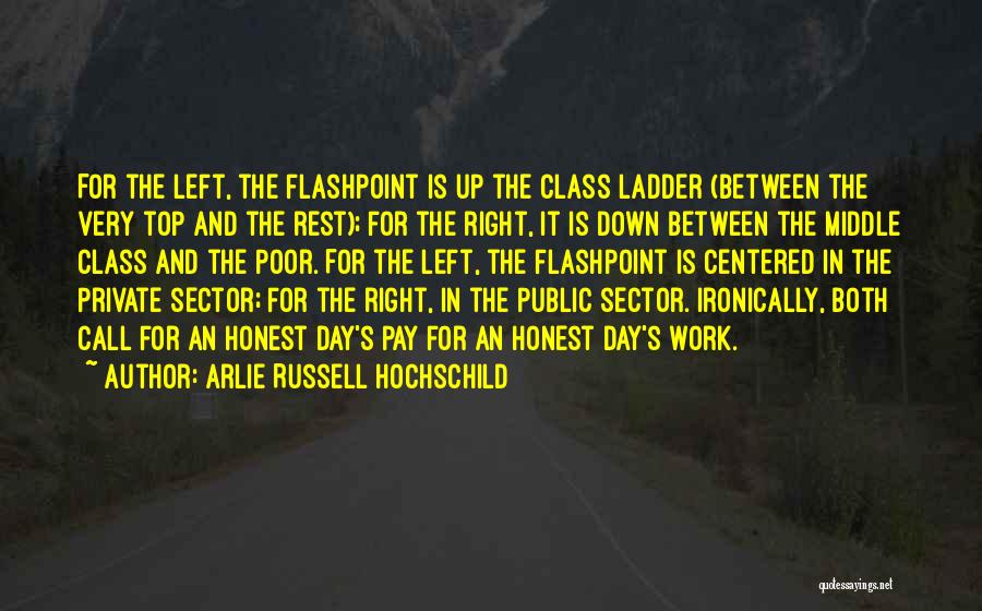 Honest Day's Work Quotes By Arlie Russell Hochschild